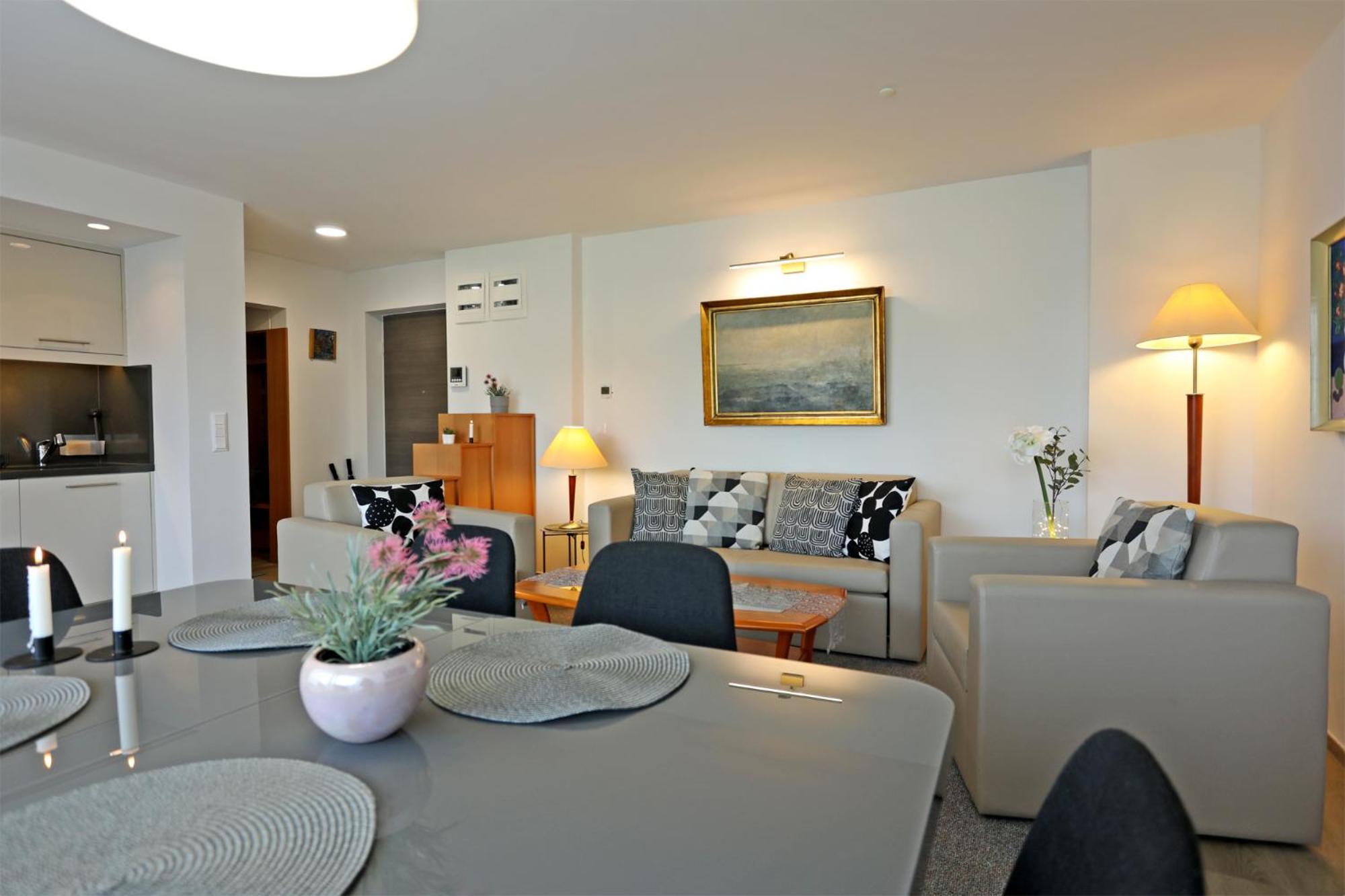 Atrium Apartman Heviz Mit Panoramaterrasse Und Tiefgarage Bagian luar foto